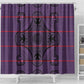 Basotho Blanket Shower Curtain Lesotho Seanamarena Heritage - Violet - African Pride