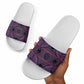 Lesotho Seanamarena Slide Sandals Basotho Traditional Blanket Style - Violet