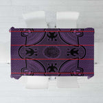 Basotho Blanket Tablecloth Lesotho Seanamarena Heritage - Violet - African Pride