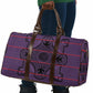 Lesotho Seanamarena Travel Bag Basotho Traditional Blanket Style - Violet