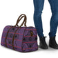 Lesotho Seanamarena Travel Bag Basotho Traditional Blanket Style - Violet