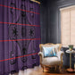 Basotho Blanket Window Curtain Lesotho Seanamarena Heritage - Violet - African Pride