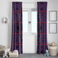 Basotho Blanket Window Curtain Lesotho Seanamarena Heritage - Violet - African Pride