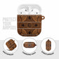 Lesotho Seanamarena AirPods Case Basotho Traditional Blanket Style - Orange