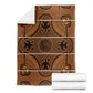 Basotho Blanket Blanket Lesotho Seanamarena Heritage - Orange - African Pride