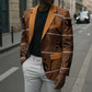 Lesotho Seanamarena Blazer Basotho Traditional Blanket Style - Orange