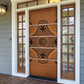 Lesotho Seanamarena Door Cover Basotho Traditional Blanket Style - Orange