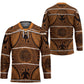 Lesotho Seanamarena Hockey Jersey Basotho Traditional Blanket Style - Orange