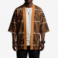 Lesotho Seanamarena Kimono Basotho Traditional Blanket Style - Orange