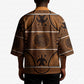 Lesotho Seanamarena Kimono Basotho Traditional Blanket Style - Orange