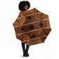 Lesotho Seanamarena Umbrella Basotho Traditional Blanket Style - Orange