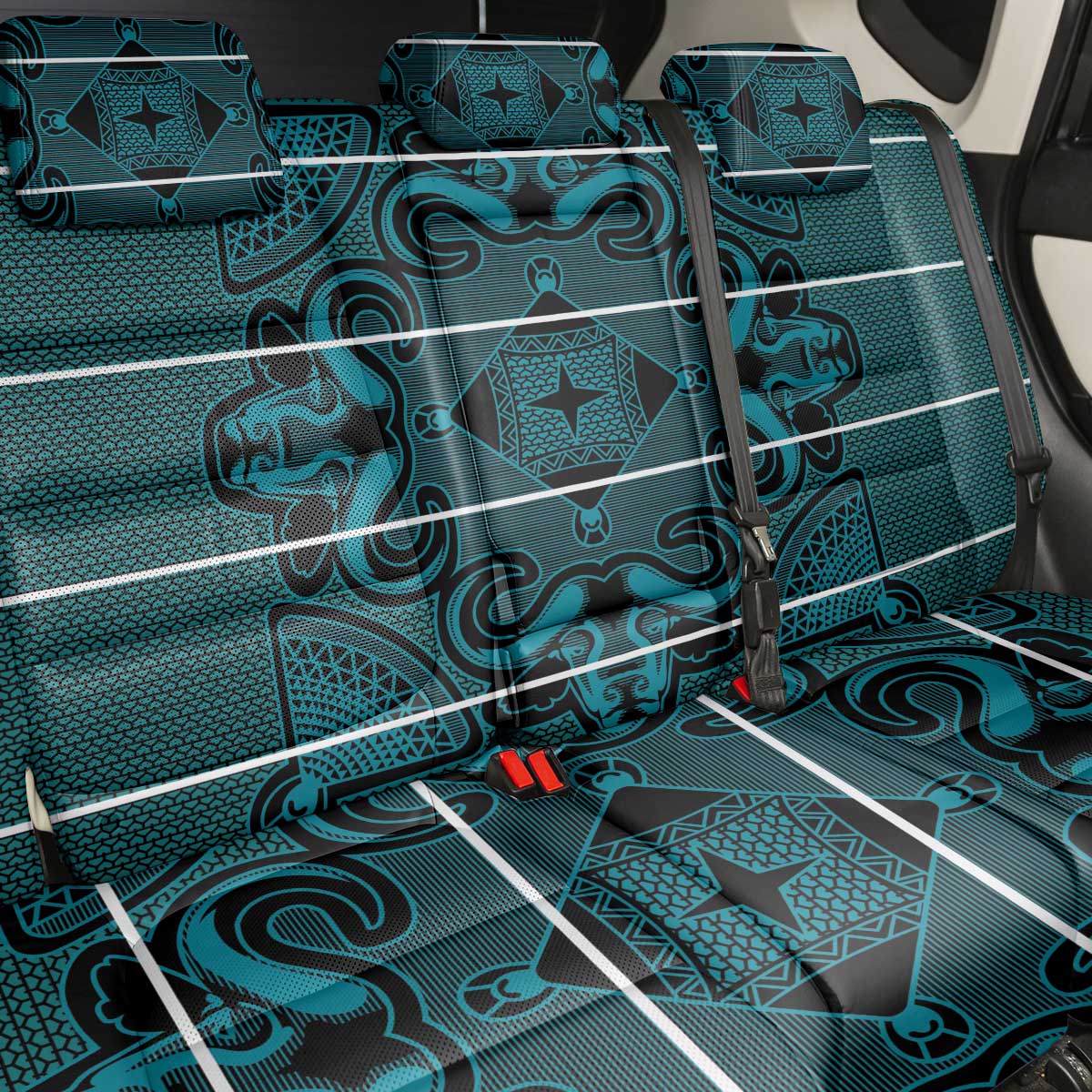 Basotho Blanket Back Car Seat Cover Lesotho Motlatsi Seanamarena Heritage - Lesotho Breeze - African Pride