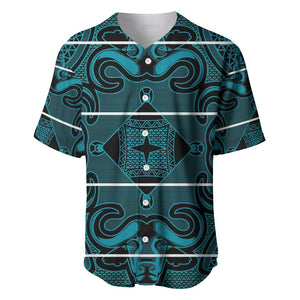 Basotho Blanket Baseball Jersey Lesotho Motlatsi Seanamarena Heritage - Lesotho Breeze - African Pride