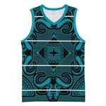 Basotho Blanket Basketball Jersey Lesotho Motlatsi Seanamarena Heritage - Lesotho Breeze - African Pride