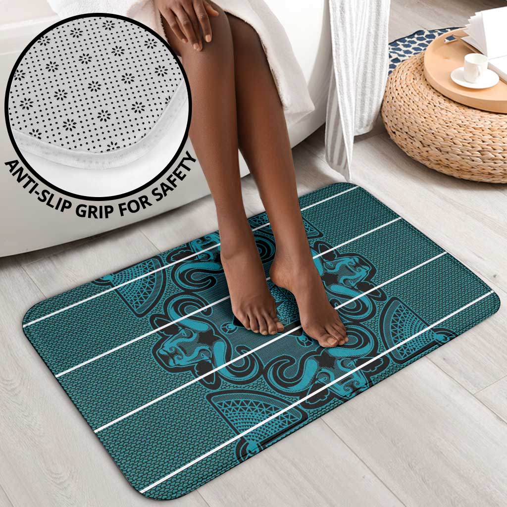 Lesotho Seanamarena - Motlatsi Bathroom Set Basotho Traditional Blanket Style - Lesotho Breeze