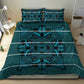 Basotho Blanket Bedding Set Lesotho Motlatsi Seanamarena Heritage - Lesotho Breeze - African Pride