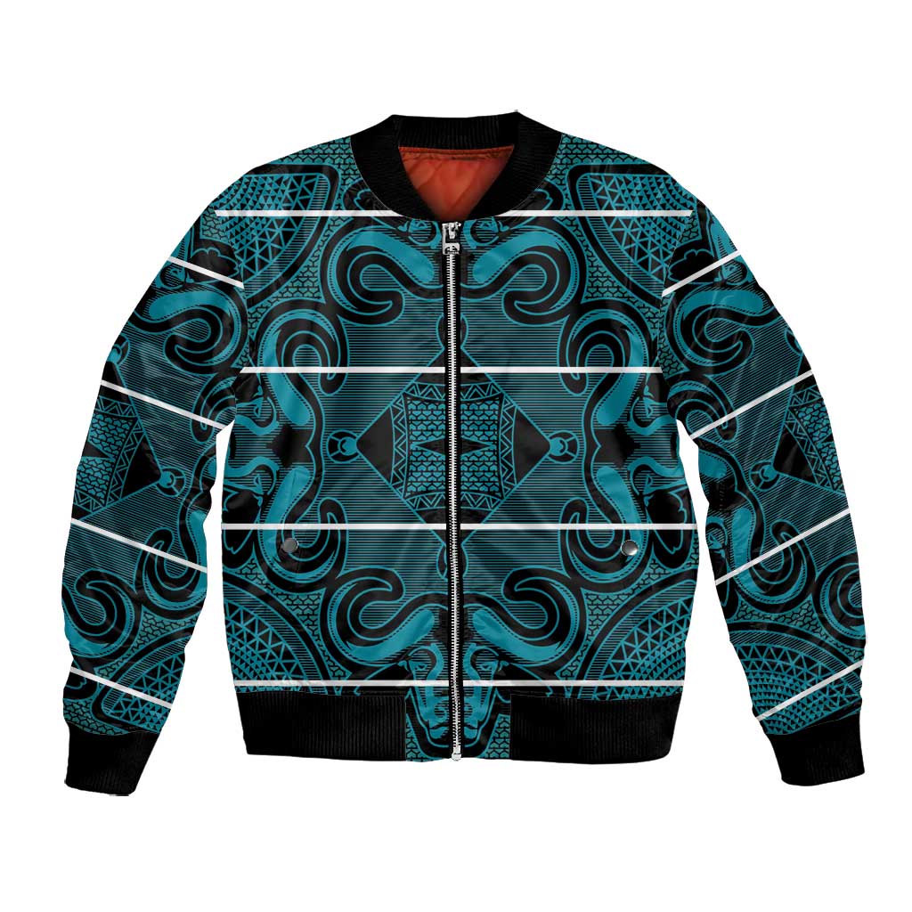 Basotho Blanket Bomber Jacket Lesotho Motlatsi Seanamarena Heritage - Lesotho Breeze - African Pride