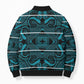 Lesotho Seanamarena - Motlatsi Bomber Puffer Jacket Basotho Traditional Blanket Style - Lesotho Breeze