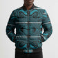 Lesotho Seanamarena - Motlatsi Bomber Puffer Jacket Basotho Traditional Blanket Style - Lesotho Breeze