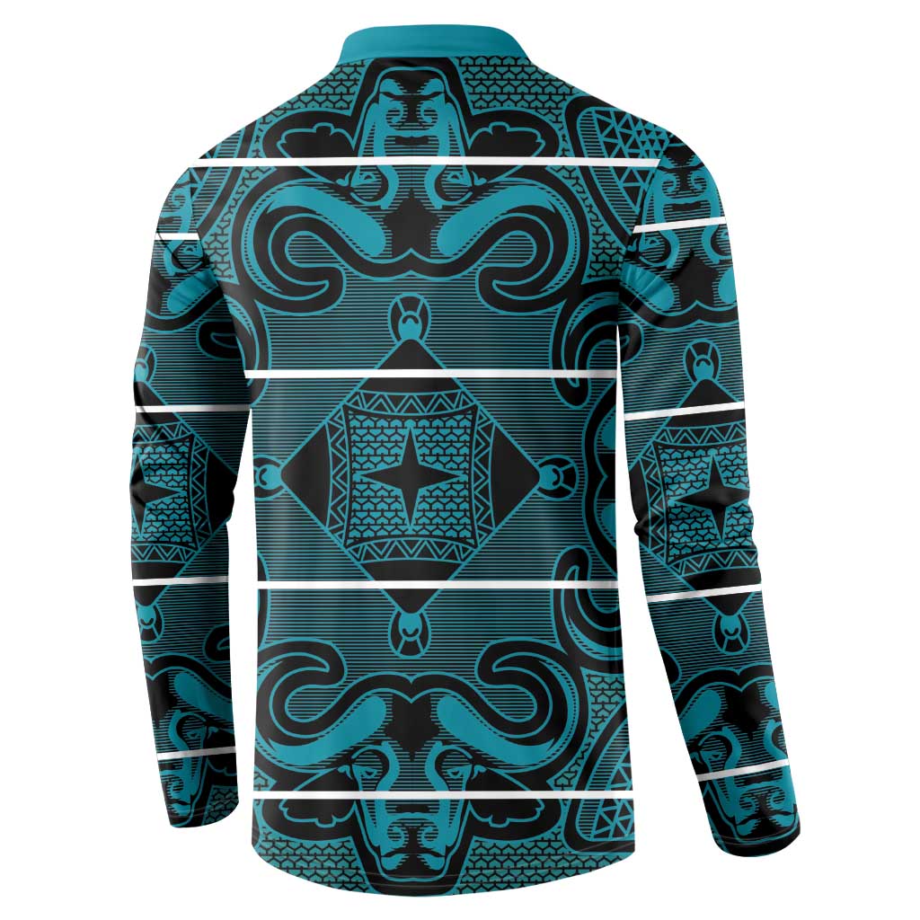 Lesotho Seanamarena - Motlatsi Button Sweatshirt Basotho Traditional Blanket Style - Lesotho Breeze