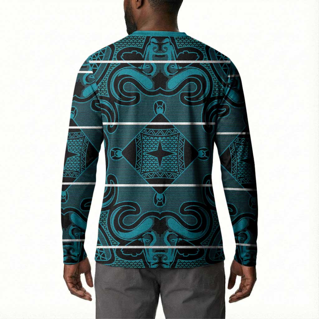 Lesotho Seanamarena - Motlatsi Button Sweatshirt Basotho Traditional Blanket Style - Lesotho Breeze