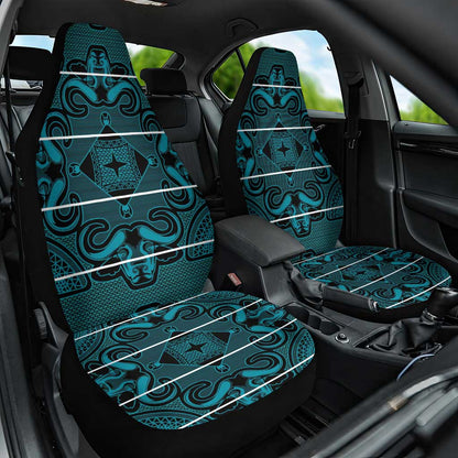 Basotho Blanket Car Seat Cover Lesotho Motlatsi Seanamarena Heritage - Lesotho Breeze - African Pride