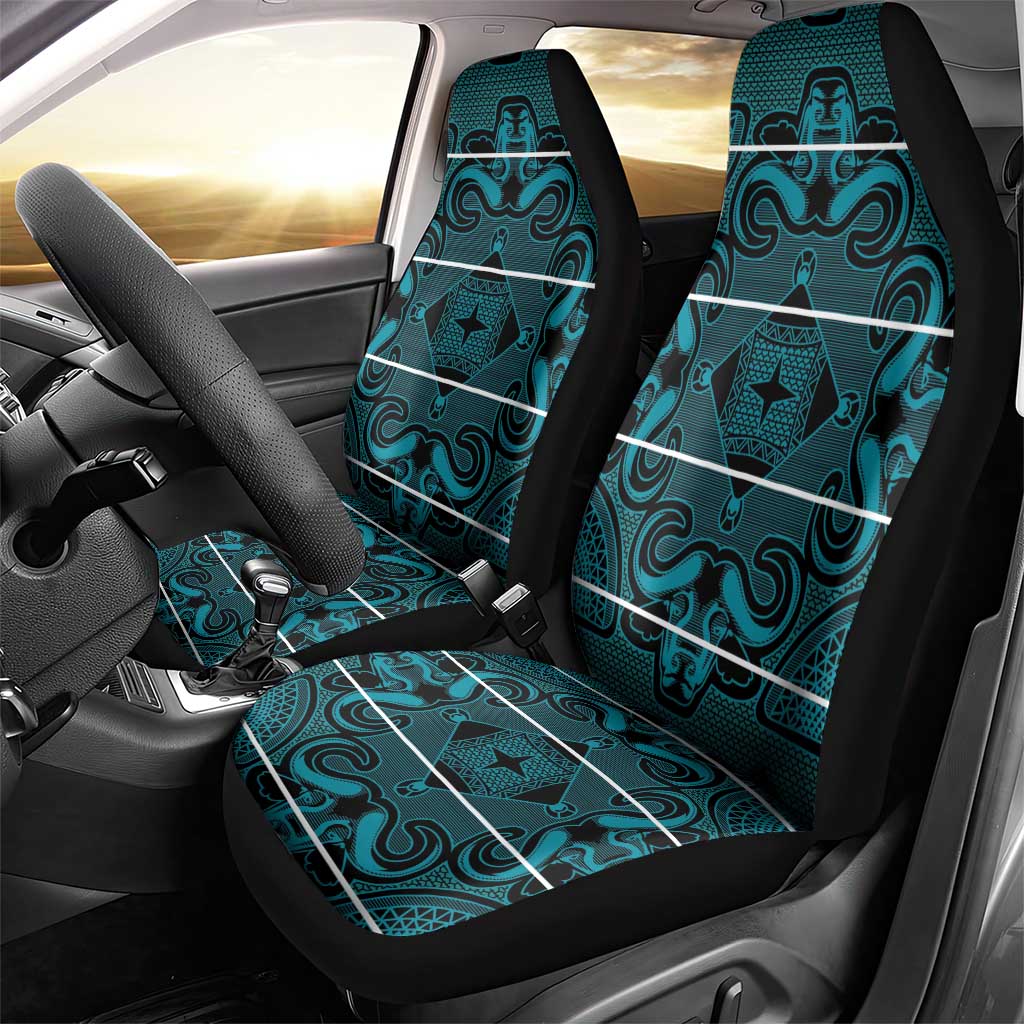 Basotho Blanket Car Seat Cover Lesotho Motlatsi Seanamarena Heritage - Lesotho Breeze - African Pride
