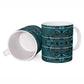 Lesotho Seanamarena - Motlatsi Ceramic Mug Basotho Traditional Blanket Style - Lesotho Breeze