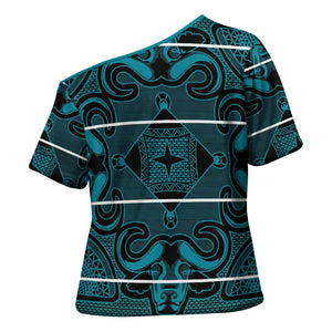 Lesotho Seanamarena - Motlatsi Cross Shoulder Shirt Basotho Traditional Blanket Style - Lesotho Breeze
