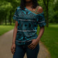 Lesotho Seanamarena - Motlatsi Cross Shoulder Shirt Basotho Traditional Blanket Style - Lesotho Breeze
