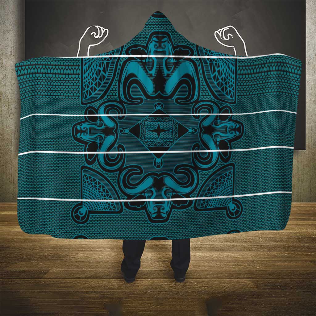 Basotho Blanket Hooded Blanket Lesotho Motlatsi Seanamarena Heritage - Lesotho Breeze - African Pride