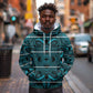 Basotho Blanket Hoodie Lesotho Motlatsi Seanamarena Heritage - Lesotho Breeze - African Pride