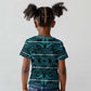Basotho Blanket Kid T shirt Lesotho Motlatsi Seanamarena Heritage - Lesotho Breeze - African Pride