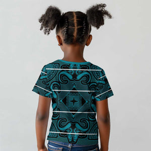 Basotho Blanket Kid T shirt Lesotho Motlatsi Seanamarena Heritage - Lesotho Breeze - African Pride