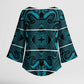 Lesotho Seanamarena - Motlatsi Kimono Sleeve Blouse Basotho Traditional Blanket Style - Lesotho Breeze