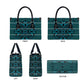Lesotho Seanamarena - Motlatsi Leather Bag Basotho Traditional Blanket Style - Lesotho Breeze