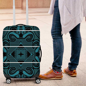 Basotho Blanket Luggage Cover Lesotho Motlatsi Seanamarena Heritage - Lesotho Breeze - African Pride