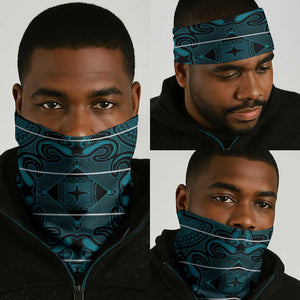 Basotho Blanket Neck Gaiter Lesotho Motlatsi Seanamarena Heritage - Lesotho Breeze - African Pride