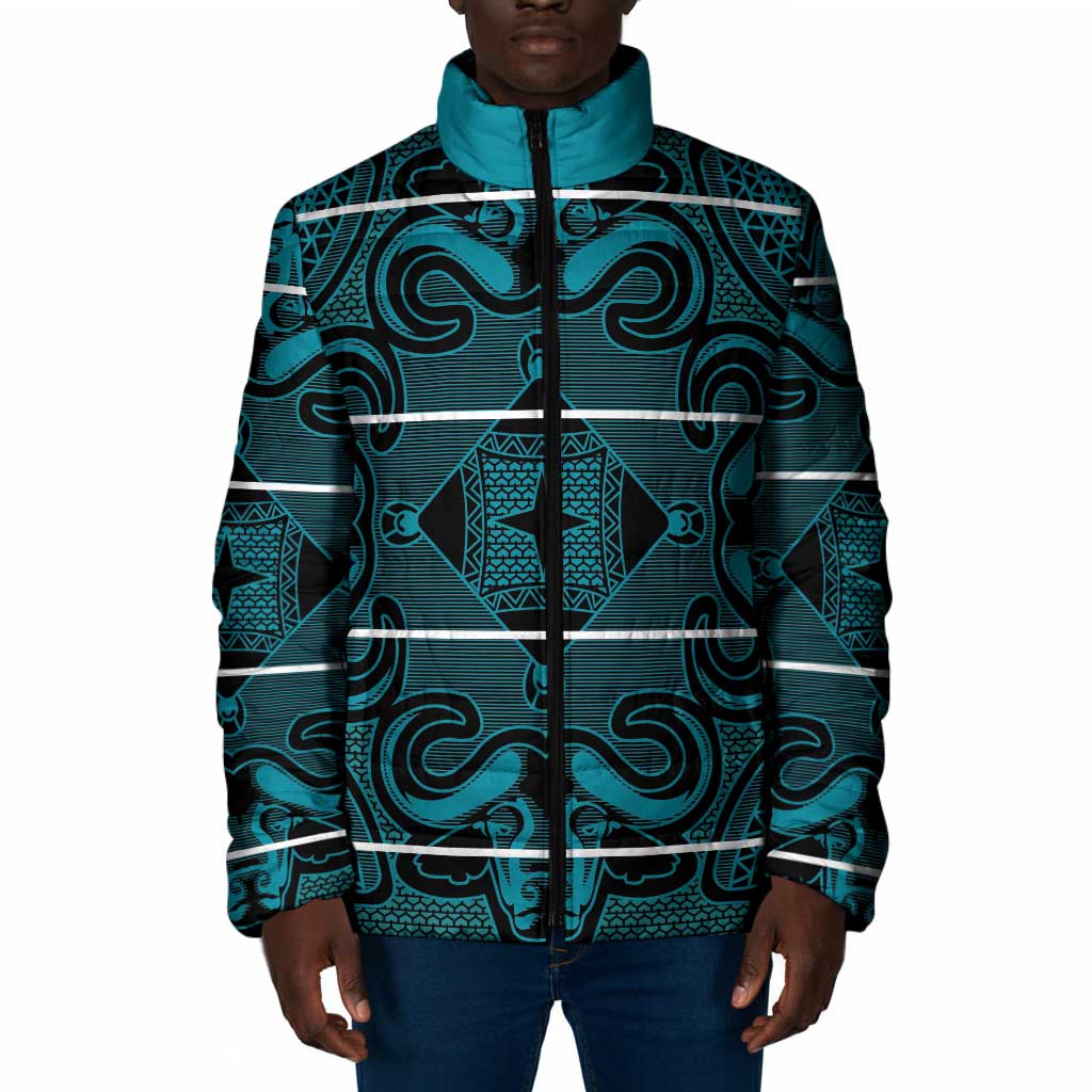 Lesotho Seanamarena - Motlatsi Padded Jacket Basotho Traditional Blanket Style - Lesotho Breeze