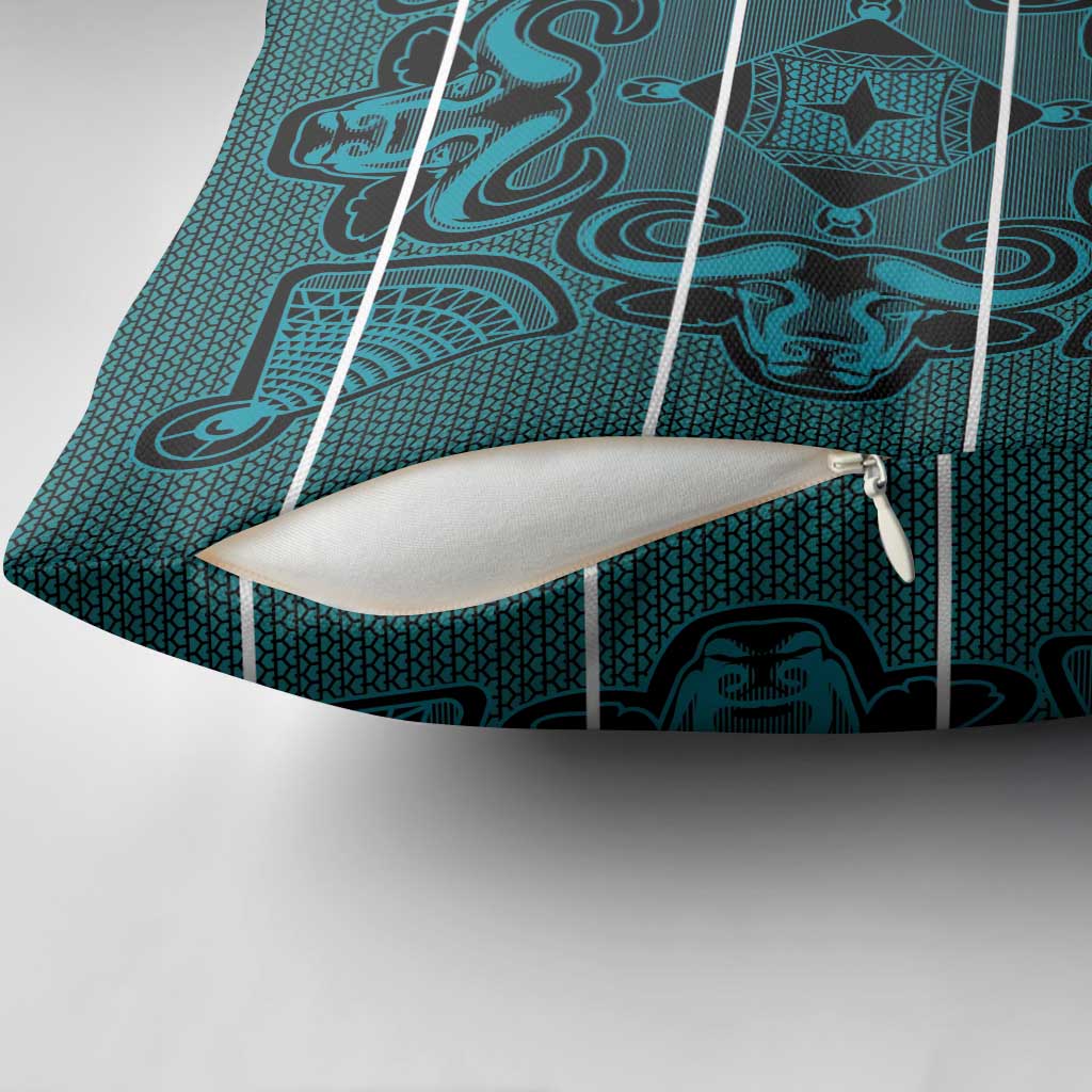 Lesotho Seanamarena - Motlatsi Pillow Cover Basotho Traditional Blanket Style - Lesotho Breeze