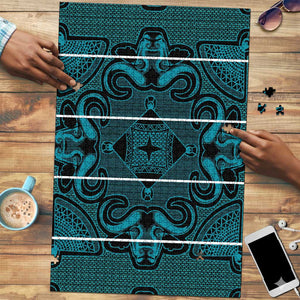 Lesotho Seanamarena - Motlatsi Puzzle Basotho Traditional Blanket Style - Lesotho Breeze