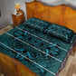 Basotho Blanket Quilt Bed Set Lesotho Motlatsi Seanamarena Heritage - Lesotho Breeze - African Pride