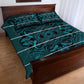 Basotho Blanket Quilt Bed Set Lesotho Motlatsi Seanamarena Heritage - Lesotho Breeze - African Pride