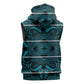 Basotho Blanket Sleeveless Hoodie Lesotho Motlatsi Seanamarena Heritage - Lesotho Breeze - African Pride