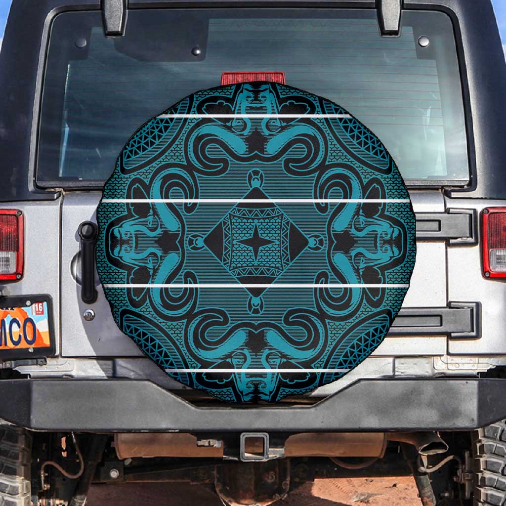 Basotho Blanket Spare Tire Cover Lesotho Motlatsi Seanamarena Heritage - Lesotho Breeze - African Pride
