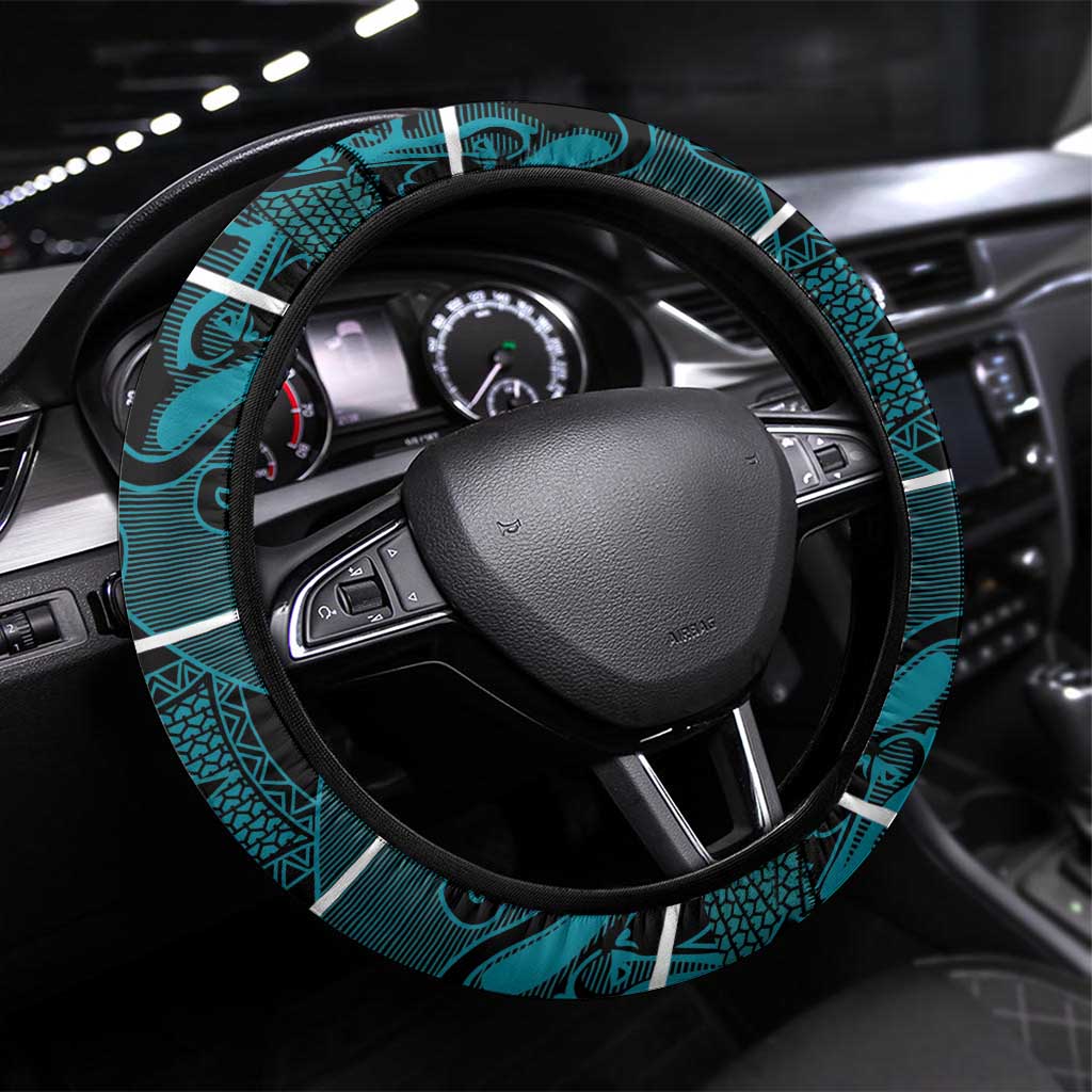 Basotho Blanket Steering Wheel Cover Lesotho Motlatsi Seanamarena Heritage - Lesotho Breeze - African Pride