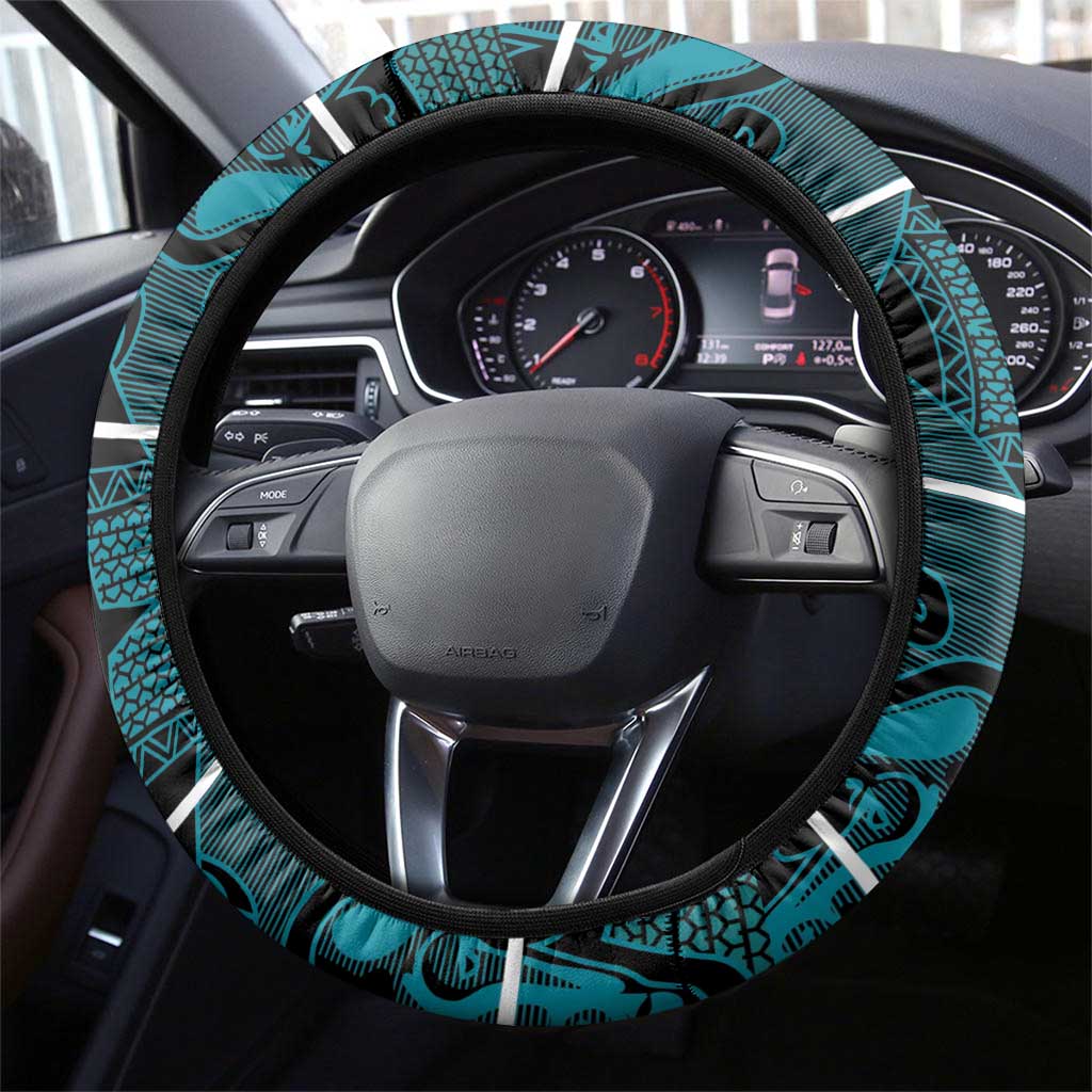 Basotho Blanket Steering Wheel Cover Lesotho Motlatsi Seanamarena Heritage - Lesotho Breeze - African Pride