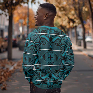 Basotho Blanket Sweatshirt Lesotho Motlatsi Seanamarena Heritage - Lesotho Breeze - African Pride