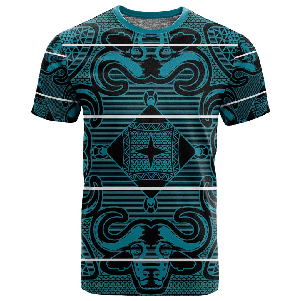 Basotho Blanket T shirt Lesotho Motlatsi Seanamarena Heritage - Lesotho Breeze - African Pride