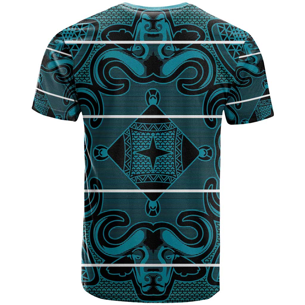 Basotho Blanket T shirt Lesotho Motlatsi Seanamarena Heritage - Lesotho Breeze - African Pride